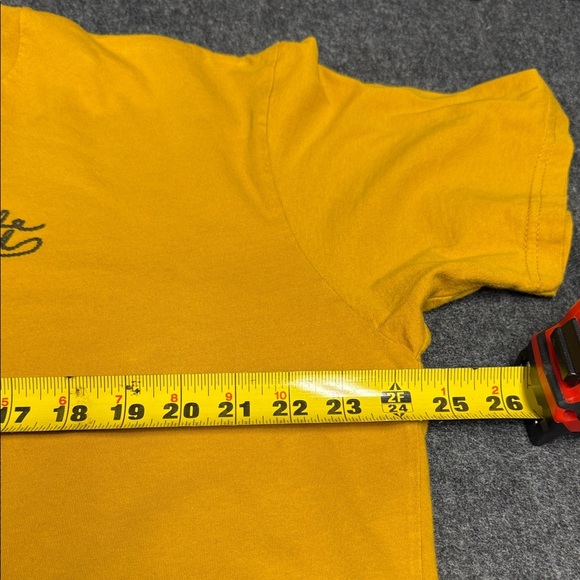 Yeti Men's Short Sleeve Tee in Vibrant Yellow - Picture 6 of 6